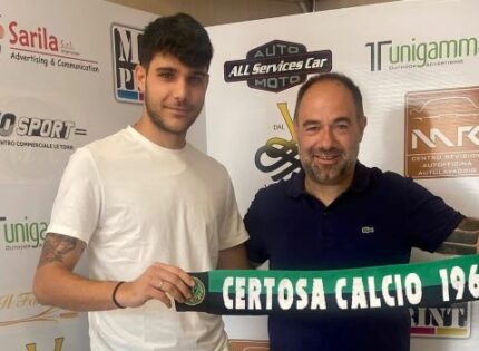 Certosa, ecco il terzo innesto: Ufficiale l’arrivo di Desideri