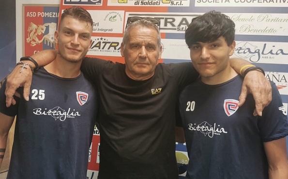 Pomezia, Rossetti e Scacco rinforzano il centrocampo rossoblù