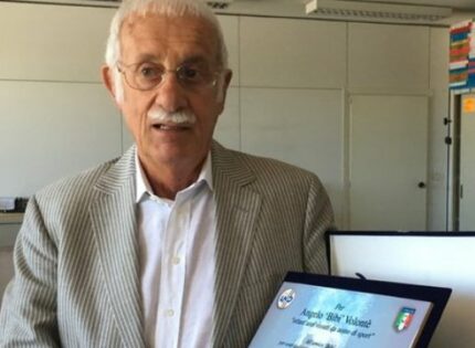 Lutto nel calcio laziale, ci ha lasciato Angelo Volontè