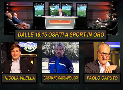 Sport in Oro, domenica 27 novembre la decima puntata: Parleremo di dilettanti con Vilella, Caputo e Gagliarducci