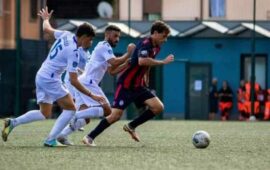 Flaminia, la consapevolezza di Marchi: “Noi forti, ma non dobbiamo abbassare la guardia. Il gol? Lo dedico a mio figlio”