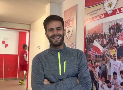 Gaeta, l’umiltà di mister Andrea Bellamio: “Colleferro squadra molto attrezzata. La lotta per il secondo posto sarà serrata fino all’ultimo”