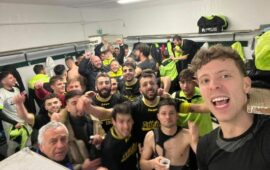 Promozione/Coppa Italia, l’Atletico Lariano si regala un sogno. Ronchetti: “In semifinale con un mio gol? Un gioia incredibile”