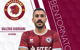 Valerio Giordani torna al Trastevere: “In questi anni non ho mai nascosto il mio amore per questi colori e  questa società”