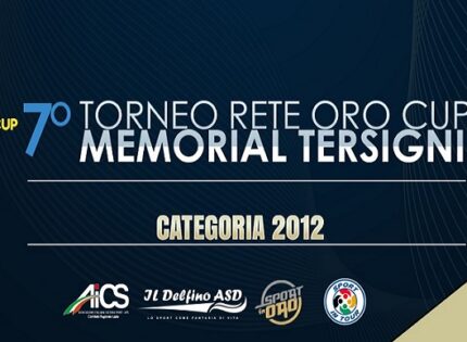Tutto pronto per il 7° Rete Oro Cup – Memorial Umberto Tersigni riservato alla categoria 2012, 44 squadre ai nastri di partenza suddivise in 11 gironi