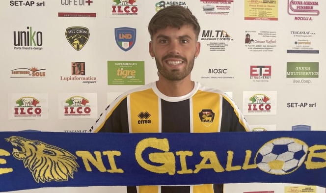 FC Viterbo, per l’attacco ufficiale l’ex Montespaccato Gabriele Giusto