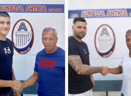 Aurelianticaurelio, altre due novità in entrata: ufficiali Fabiani e Di Giovannantonio