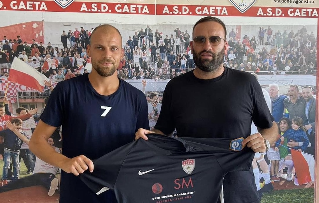 Super rinforzo per il Gaeta, ha firmato il centrocampista Armin Ramceski