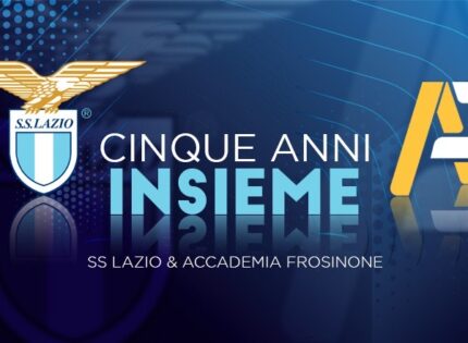 L’Accademia Frosinone abbraccia la S.S. Lazio
