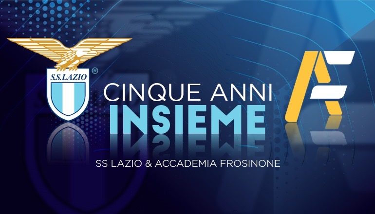 L’Accademia Frosinone abbraccia la S.S. Lazio