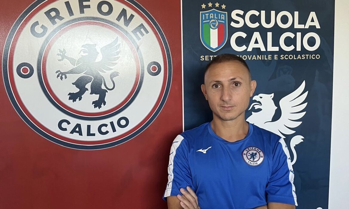 Grifone, mister Emanuele Marra riconfermato alla guida dell’Under 15