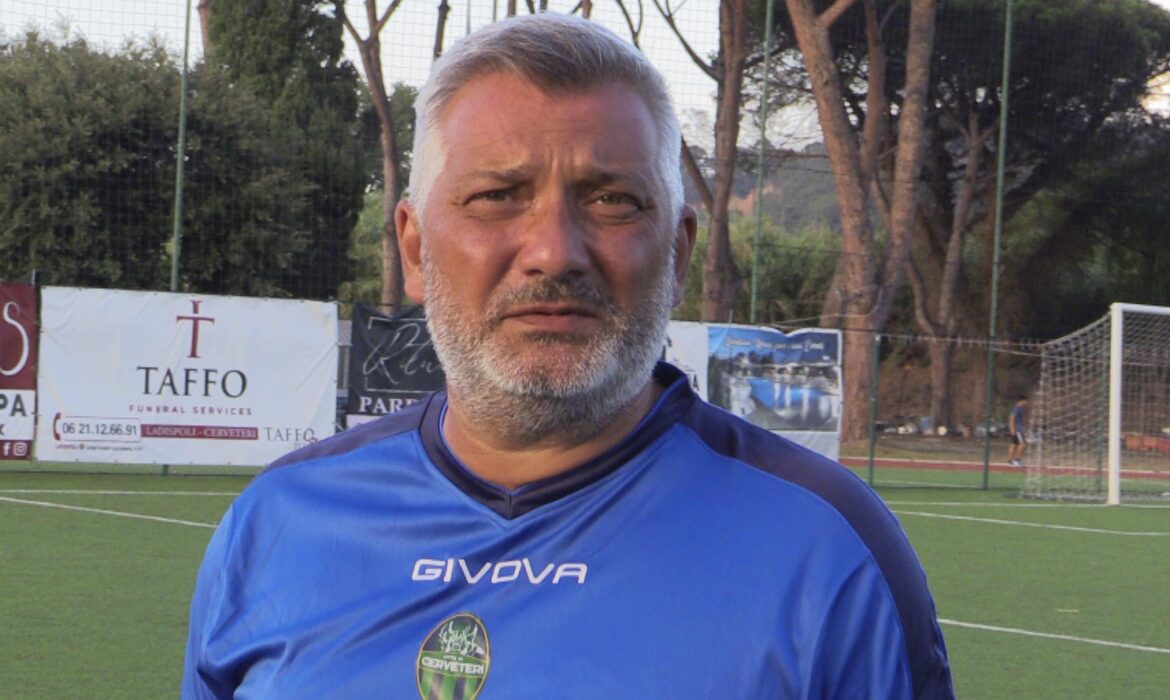 Cerveteri, la sfida di mister Gabrielli: “Siamo una squadra giovane, spumeggiante e pronta a dare battaglia”