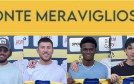 Fonte Meravigliosa, poker di arrivi: tre difensori e un centrocampista