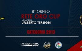 VIII Rete Oro Cup-Memorial Umberto Tersigni categoria 2013, domani parte la kermesse con 36 squadre e 6 centri sportivi coinvolti