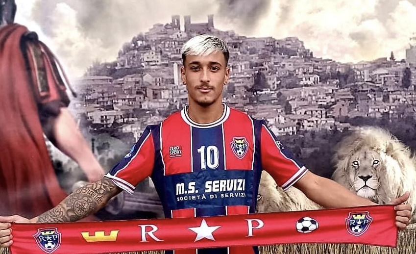 Rocca Priora, ufficiale l’ex Atletico Uri e Sorrento Gabriel D’Ottavi