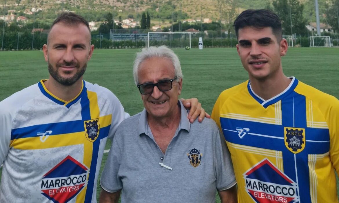 Arce, altri 2 rinforzi per mister Ciardi: ufficiali Luigi Lucchese e Aniello Matrone