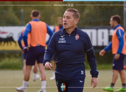 Rieti, le prime parole di mister Scudieri: “Per me è un onore allenare in questa piazza, ma è anche una bella responsabilità”