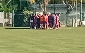Il Ferentino vola: terza vittoria di fila per gli amaranto