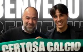 Colpo da Serie D per il Certosa che rinforza l’attacco con il classe 1996 Tommaso Taviani