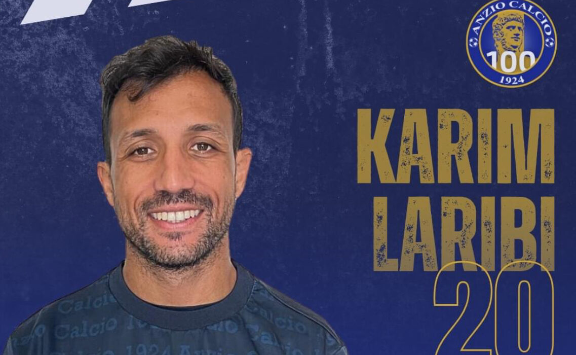 Anzio, ufficiale l’arrivo del trequartista tunisino Karim Laribi