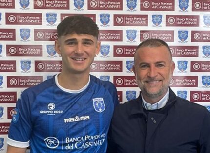 Il centrocampista classe 2002 Lorenzo Carbone è un nuovo calciatore del Cassino