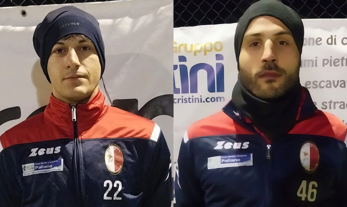 Doppio rinforzo per il Città di Paliano, ufficiali il portiere Ercoli e il difensore Ancinelli