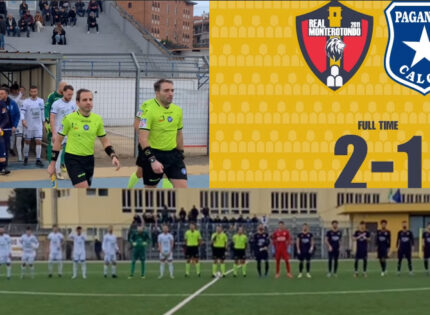 Menghi al 92’ regala la vittoria al Real Monterotondo in rimonta nell’anticipo contro la Paganese