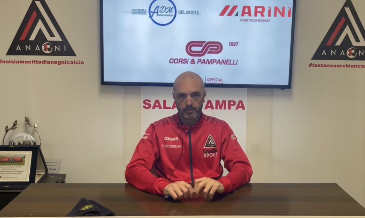 Città di Anagni, esonerato mister Fabio Gerli. Al suo posto Giorgio Galluzzo?