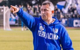Terracina, esonerato il tecnico Antonio Palo
