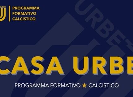 Nuovo progetto per l’Urbetevere: nasce CASA URBE – Programma Formativo Calcistico che rivoluzionerà il concetto tradizionale di “Scuola Calcio”