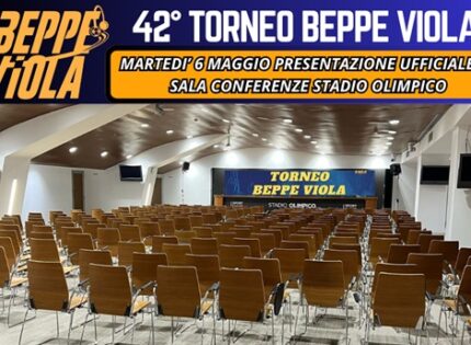 42° Torneo Beppe Viola, il 6 maggio la presentazione ufficiale presso lo Stadio Olimpico