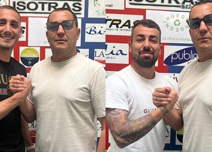 Due riconferme importanti per il Pomezia: Luca Teti e Matteo Laurato ancora rossoblù