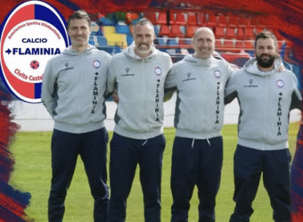 Il Flaminia Civitacastellana riconferma il mister Federico Nofri Onofri e il suo staff anche per la prossima stagione