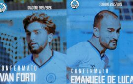 La Polisportiva Monti Prenestini ufficializza i rinnovi di Ivan Forti e di Emanuele De Luca