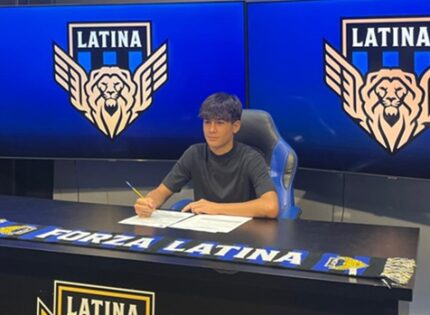 Andrea Vagni classe 2010 ex Città di Ciampino e Lazio ha firmato con il Latina