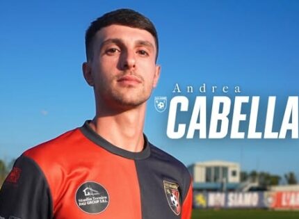 Super rinforzo per il centrocampo dell’Aranova, Andrea Cabella è rossoblù