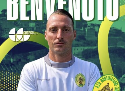 L’ex capitano del Civitavecchia Gigi Ruggero giocherà con il Montefiascone in prima categoria