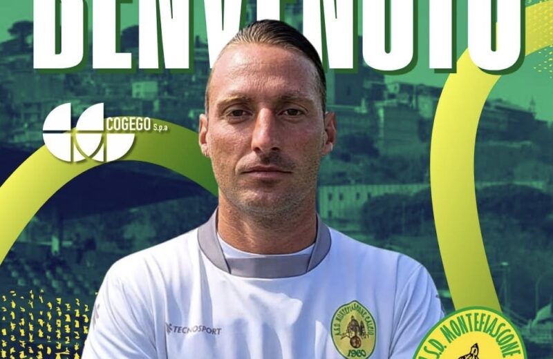 L’ex capitano del Civitavecchia Gigi Ruggero giocherà con il Montefiascone in prima categoria