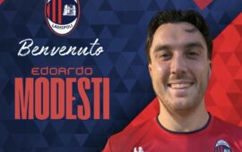 L’Academy Ladispoli piazza il terzo colpo di mercato, ufficiale l’attaccante Edoardo Modesti