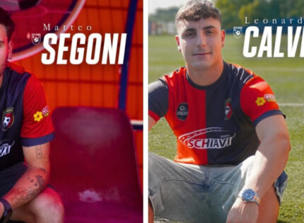 Aranova, per mister Scarfini ecco gli attaccanti Leonardo Calvigioni e Matteo Segoni