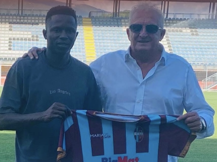 Rieti, un altro fedelissimo per mister Scaricamazza: ufficiale il centrocampista Francis Gomez