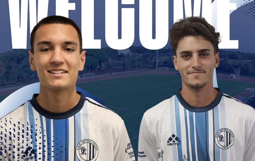 Jacopo Tiberti e Cristian Puggioni sono i primi 2 acquisti under classe 2008 dell’Astrea del DS Iacomini