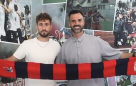 L’attaccante classe 2002 Vincenzo Della Pietra proveniente dal Termoli è dell’Unipomezia