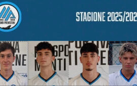 Pol. Monti Prenestini:  ufficiali gli under Anconitano, Iannone, Rugghia e Alfano