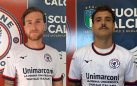 Due classe 2000 per il Grifone di mister Campagna: ufficiali i difensori Matteo Pellegrini e Matteo Davi