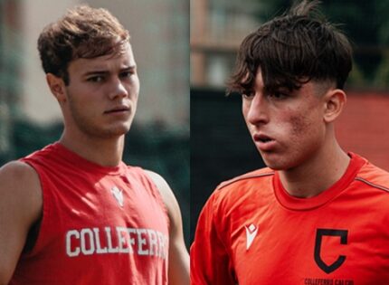 Colleferro, ritorna in rossonero l’attaccante classe 2004 Andrea Di Placido e riconfermato il difensore 2007 Samuele Mariniello