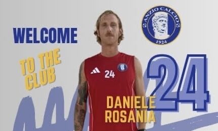 Ufficiali 5 nuovi acquisti per l’Anzio tra cui spicca il roccioso difensore Rosania