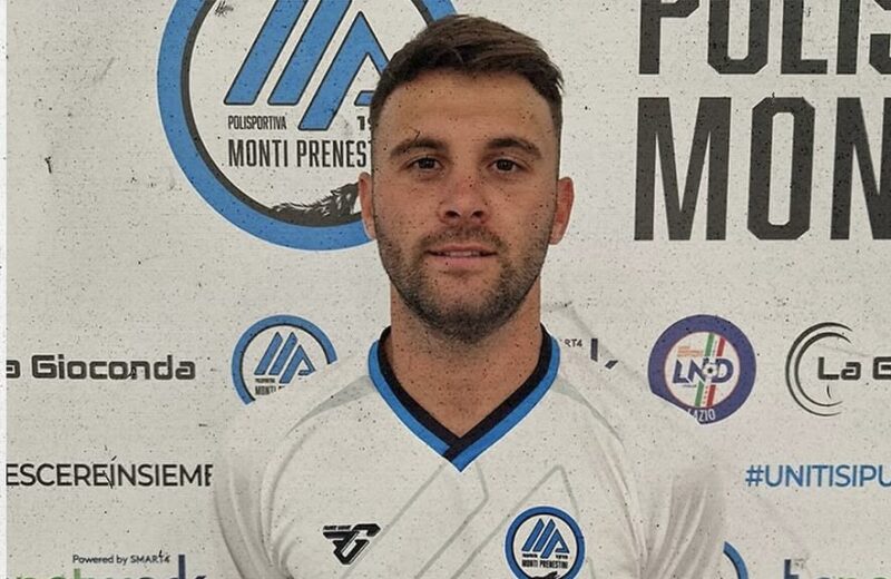 Polisportiva Monti Prenestini che colpo! Ufficiale Matteo De Dominicis