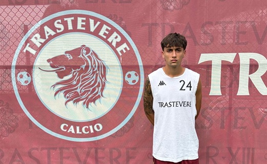 Trastevere, ufficiale l’arrivo del classe 2006 Emiliano Zitelli proveniente dal Latina