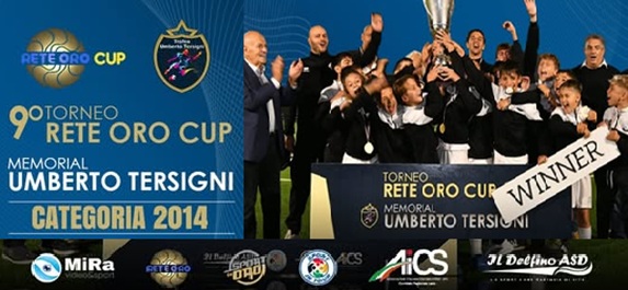 9° Rete Oro Cup – Memorial Umberto Tersigni, dal 4 ottobre al via la kermesse con 44 squadre categoria 2014